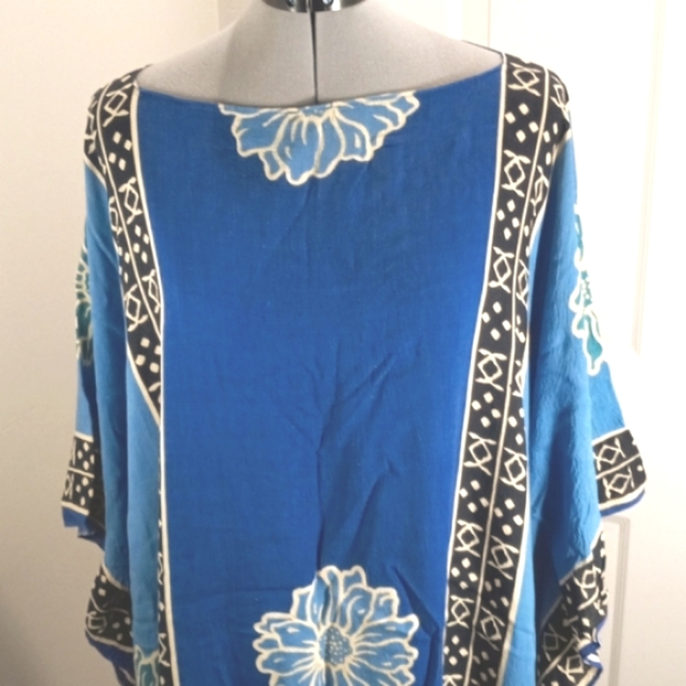One Size Cover Up Blue/ Navy